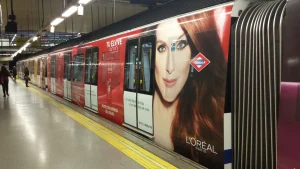 Publicidad en el Metro